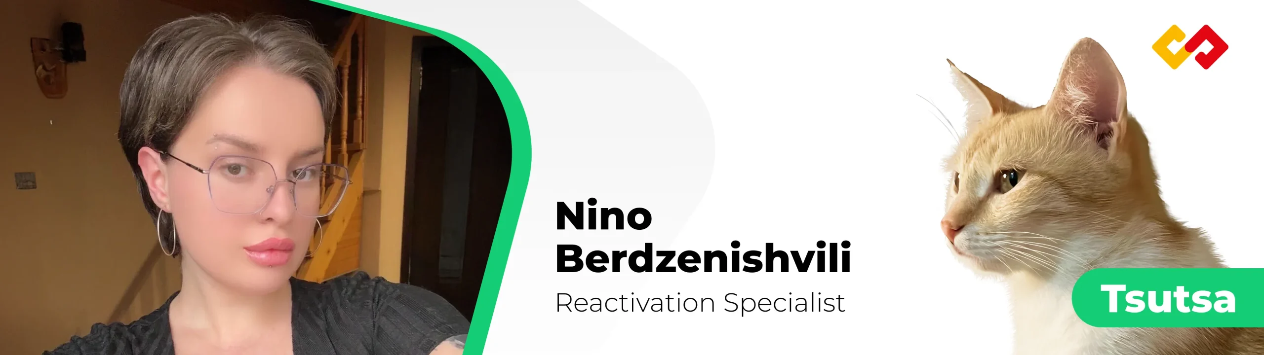 Nino Berdzenishvili cat.